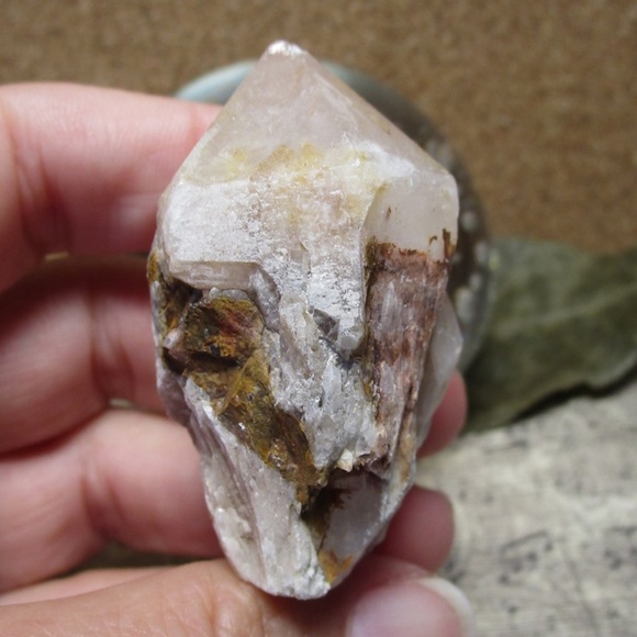 CANDLE QUARTZ #7 Gemstone Crystal Decor - Picture 2 of 3